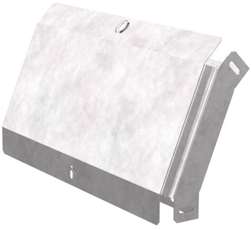 Угол для лотка вертикальный внешний с крышкой Промрукав Стандарт 45град. 500х80 фото Угол для лотка вертикальный внешний с крышкой Промрукав Стандарт 45град. 500х80 картинка